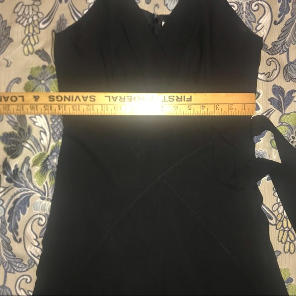 Jumpsuit 🖤 Leg Slits Tango Wrap Cocktail Dance pARTy - Picture 11 of 14